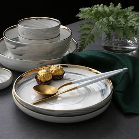 Stone-Style Ceramic Bowl - Hyggeh