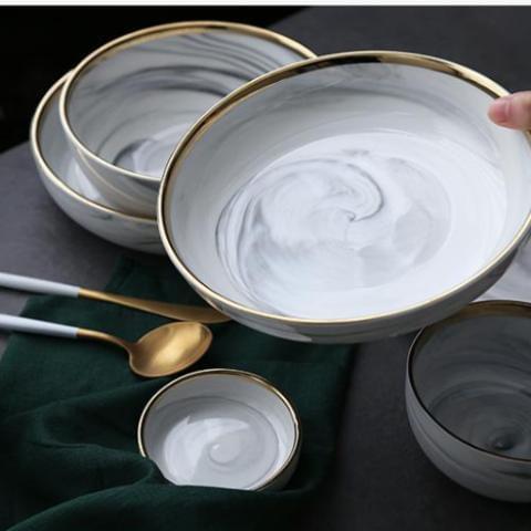 Stone-Style Ceramic Bowl - Hyggeh