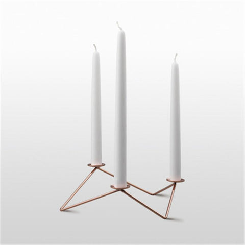 Geometric Christmas Candle Holder - Hyggeh
