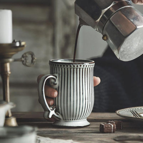 Anthro-hyggeh ceramic tableware mug - Hyggeh
