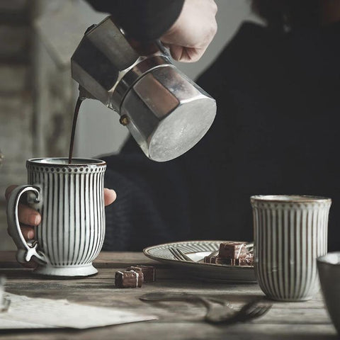 Anthro-hyggeh ceramic tableware mug - Hyggeh