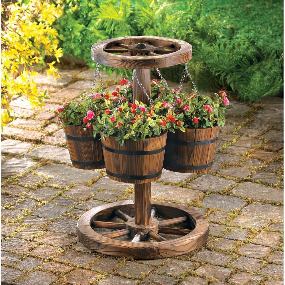 Wagon Wheel Planter - Hyggeh