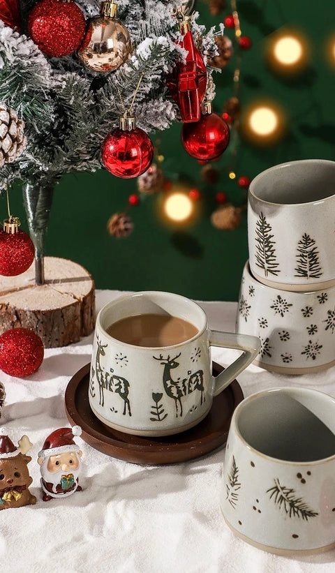 Festive Christmas Winter Mug
