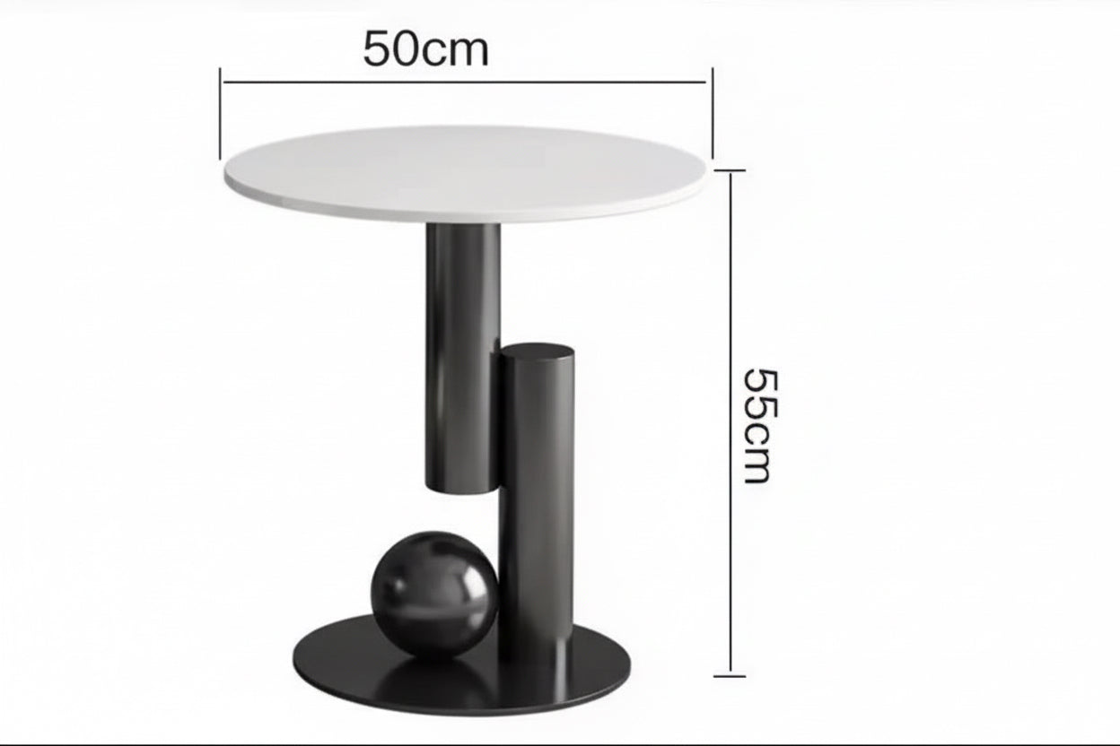 Sculptural Coffee Table & Side Table