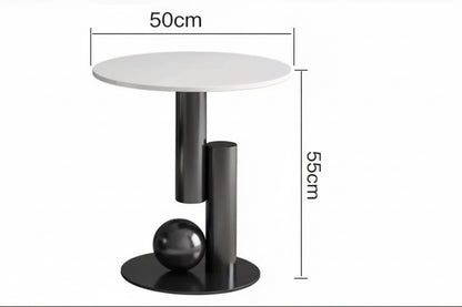 Sculptural Coffee Table & Side Table