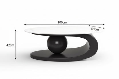 Sculptural Coffee Table & Side Table