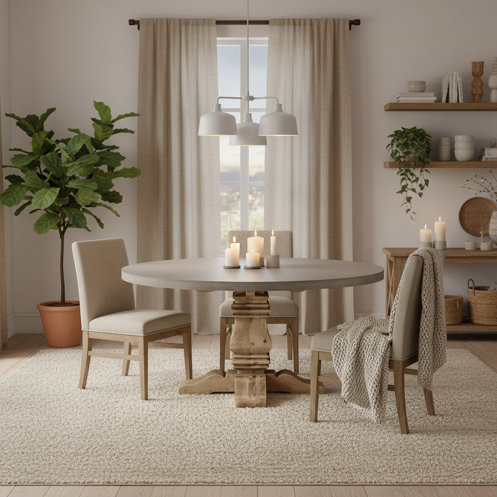 Preston Round Dining Table