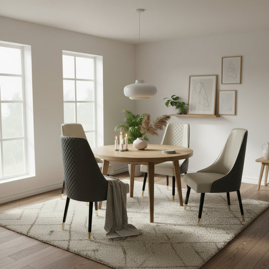 Postmodern Solid Wood Dining Chair