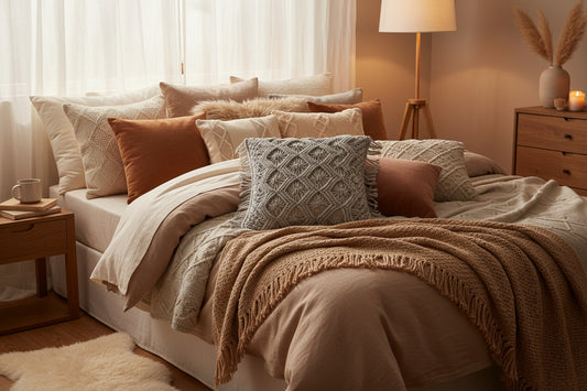 Macrame Cotton Pillow