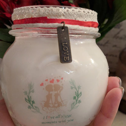 Valentine Love Candle - Hyggeh