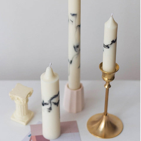 Hyggeh Marble Candles