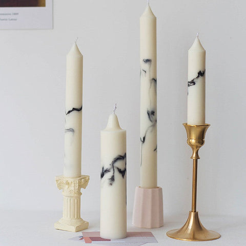 Hyggeh Marble Candles