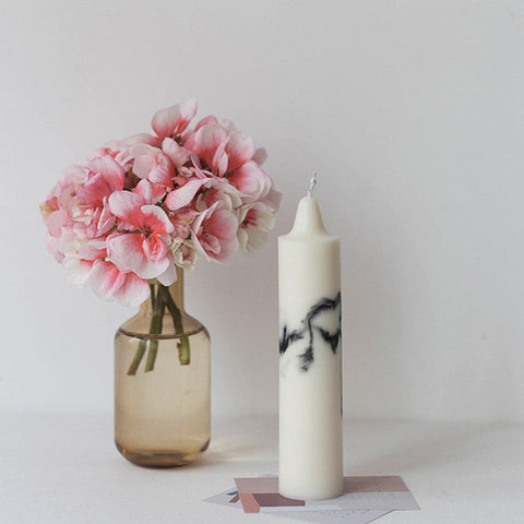 Hyggeh Marble Candles