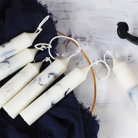 Hyggeh Marble Candles