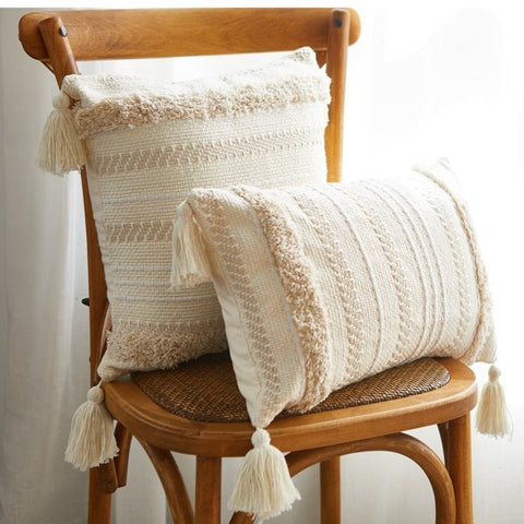 Tufted Moroccan Pillow Cover