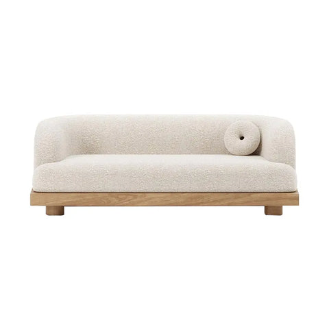 The Nordic Elegance Three-Seat Sofa