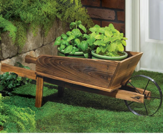 Country Flower Cart Planter - Hyggeh