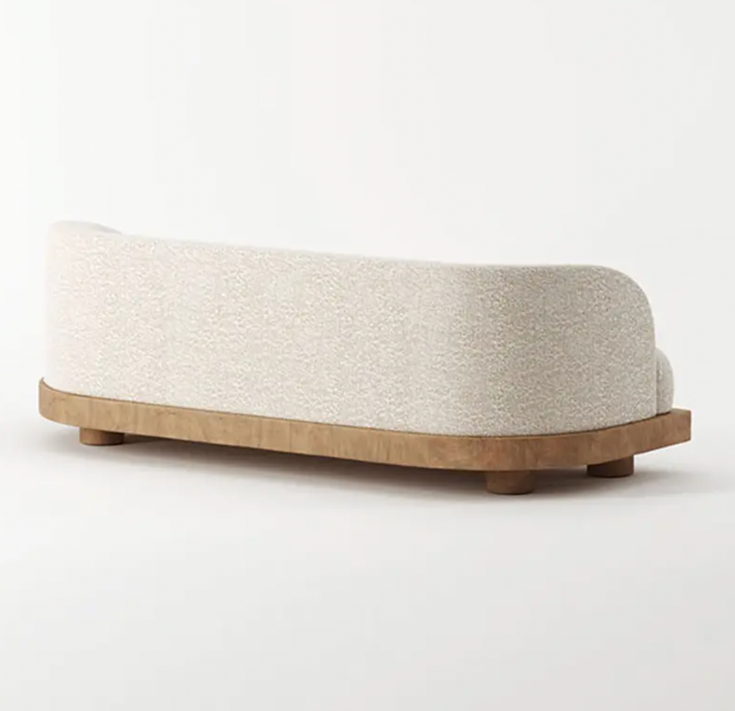 The Nordic Elegance Three-Seat Sofa