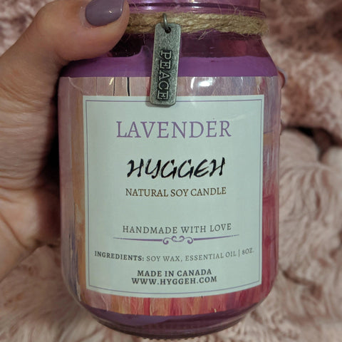Hyggeh Lavender soy candle - Hyggeh
