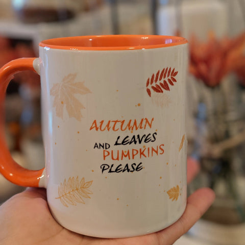 Autumn Leaves Coffee Mugs - Hyggeh