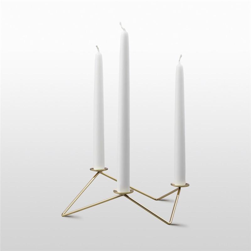 Geometric Christmas Candle Holder - Hyggeh