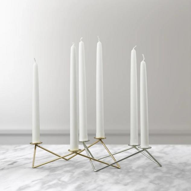 Geometric Christmas Candle Holder - Hyggeh