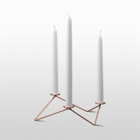 Geometric Christmas Candle Holder - Hyggeh