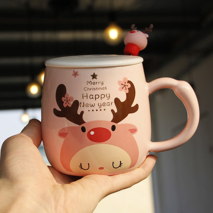 Merry Christmas Novelty Creative Ceramic MUG - Hyggeh