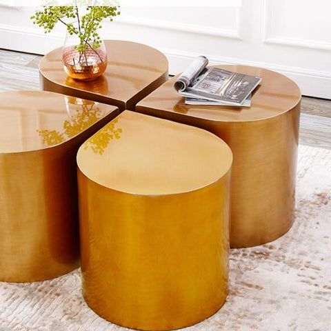Art Deco Retro Modern Droplet Shape Coffee Table - Hyggeh