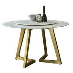 Nordic Marble Round Modern Table - Hyggeh