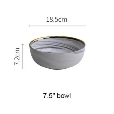 Stone-Style Ceramic Bowl - Hyggeh