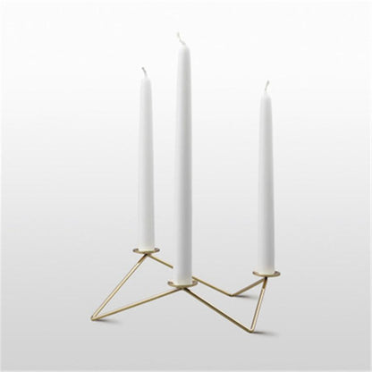 Geometric Christmas Candle Holder - Hyggeh