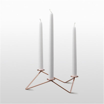 Geometric Christmas Candle Holder - Hyggeh