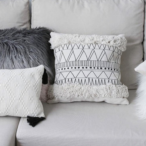 Woven Cushion Cover Pillow Case Nordic - Hyggeh