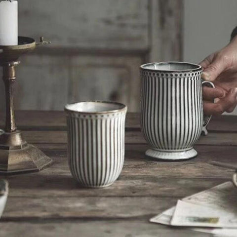 Anthro-hyggeh ceramic tableware mug - Hyggeh