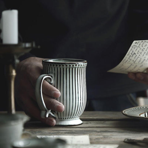 Anthro-hyggeh ceramic tableware mug - Hyggeh